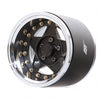 BRPB038CRMBK-EW ProBuild™ 1.9" Extra Wide RTS Adjustable Offset Aluminum Beadlock Wheels (2) Chrome/Matte Black