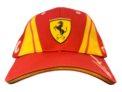 U2703 Scuderia Ferrari HyperCar Le Mans 2024 499P "50" Limited Edition Molina Team Hat - Red