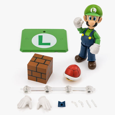 BLFBAS69304 Super Mario Luigi S.H. Figuarts Figure