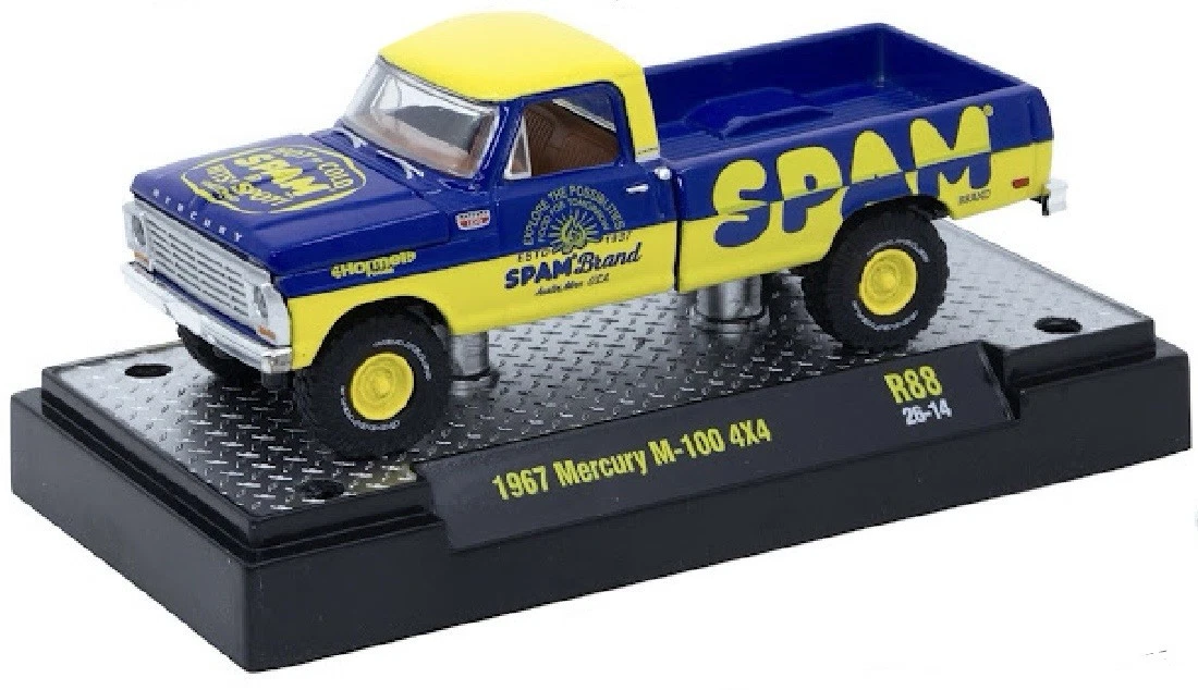 M2Machines 37000-88 1:64th Scale Model Kit 1967 MERCURY M100 4X4