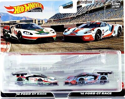 HWHCY72 1:64 Premium Car Culture 2 PK Ford GT