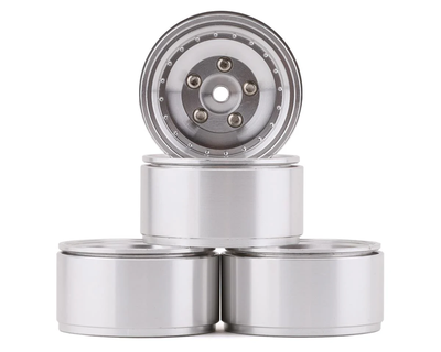 Z-W0275 RC4WD Stocker 1.0" Beadlock Wheels (Silver) (4)