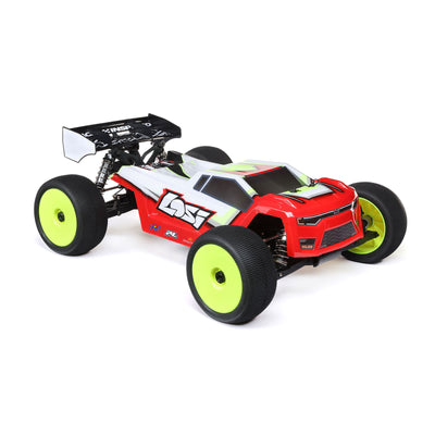 LOS04020 Losi 8eight-XTE 1/8 4WD 4S  RTR Race Truggy - Clear Body
