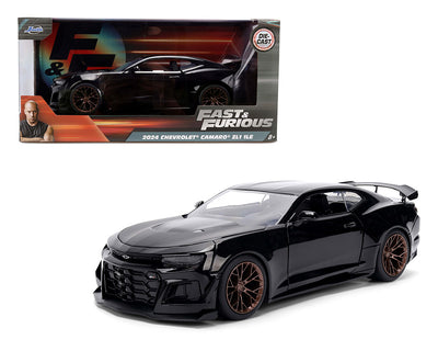 Jada 36475 1:24 2024 Chevrolet Camaro ZL1 1LE – Black – Fast & Furious 25 Year Anniversary
