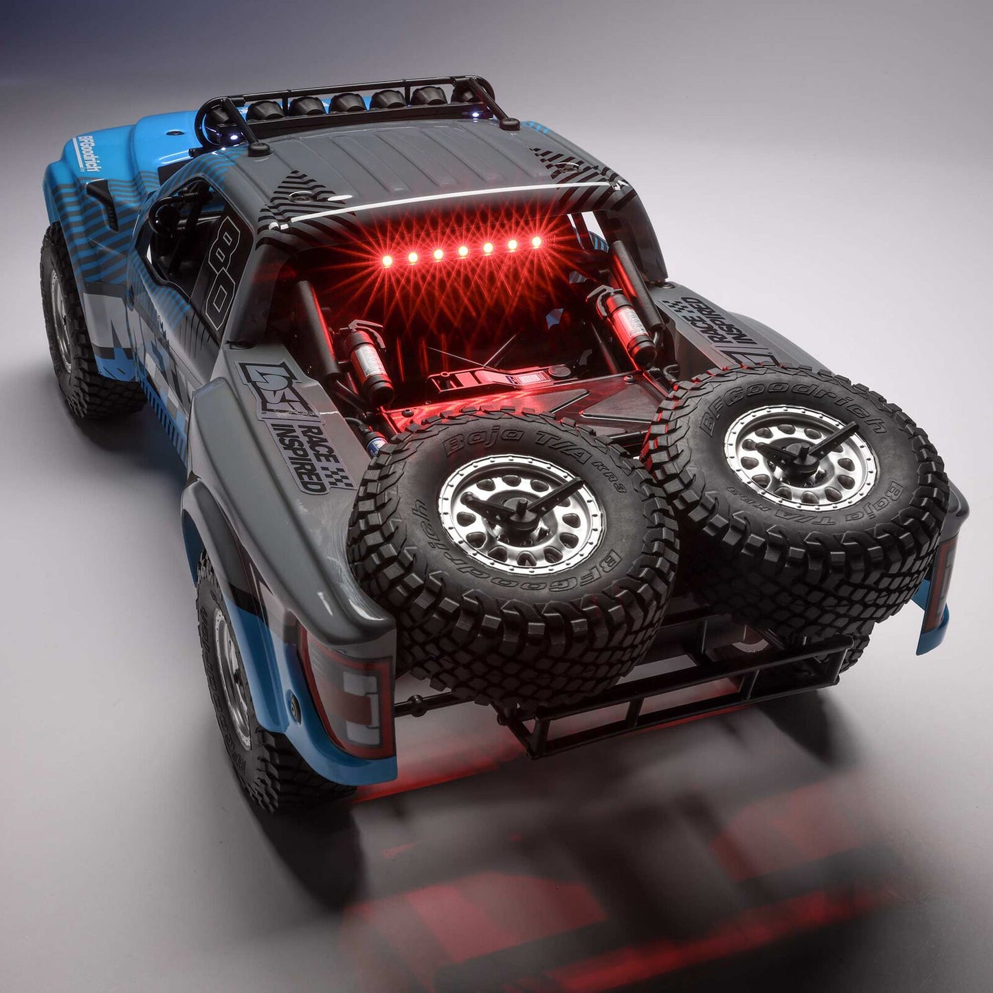 LOS03046 1/10 Ford Raptor Baja Rey 2.0 4X4 Brushless RTR, Method
