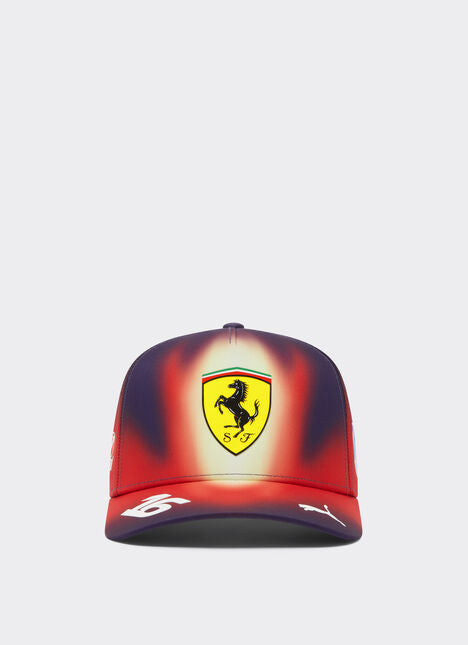 701239024 Scuderia Ferrari F1 2026 SE Charles Leclerc China GP Team Hat - Rosso Corsa