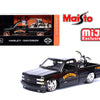 Maisto 32276-BLK 1:24 1993 Chevrolet 454SS Pick-Up & 2007 XL 1200N Nightster Harley-Davidson Bike Custom Limited 1,800 pcs – Black – Mijo Exclusives
