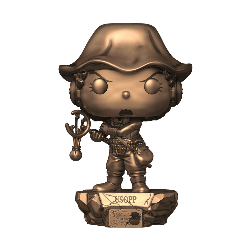 FU89137 Plus Usopp Statue (Bronze) with Pop! Protector