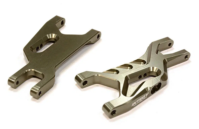 INTT8640GREY Billet Machined T3 Front Lower Arms 1/10