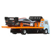 JHW43 HotWheels Premium Collector Display Set 1997 McLaren F1 GTR, Ford Transit SuperVan Ford GT-40, Fleet Street