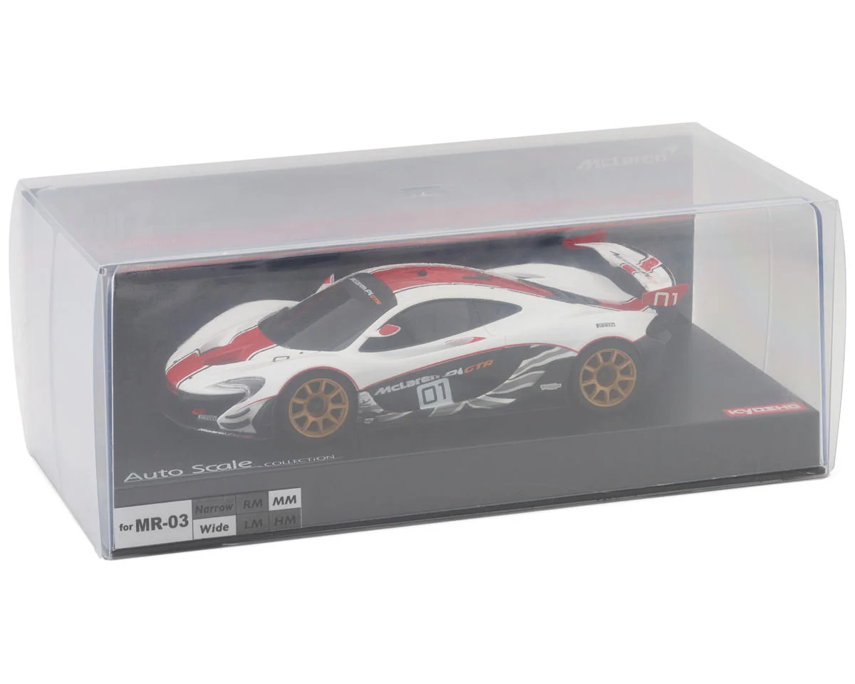 KYOMZP253WR MR-03W-MM McLaren P1 GTR Body (White/Red)