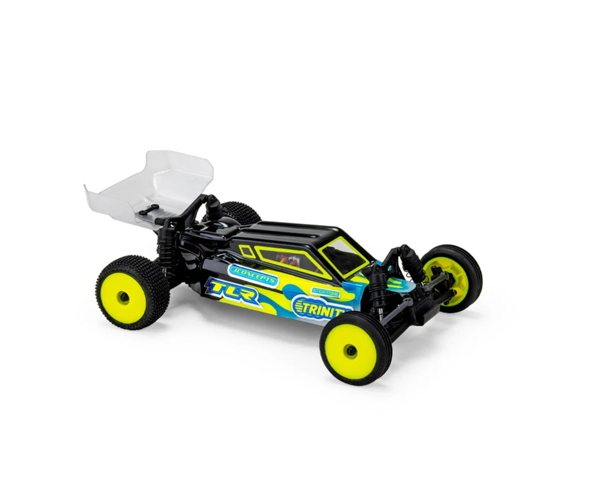 JCO0675 JConcepts Losi Micro-B "S2" Body w/Wing (Clear)
