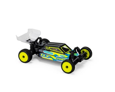 JCO0675 JConcepts Losi Micro-B "S2" Body w/Wing (Clear)