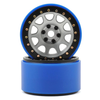 SSD00154 2.2 D Hole PL Beadlock Wheels (Silver) (2) (Pro-Line Tires)