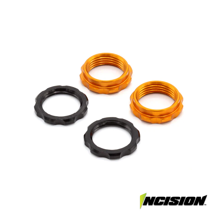 IRC00518 S8E Machined Spring Collar - Orange