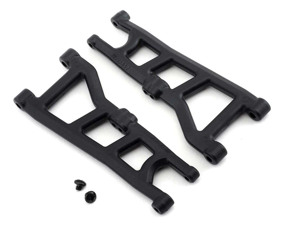 RPM80762 Arrma Typhon 4x4 3S BLX Front Suspension Arm Set (Black)