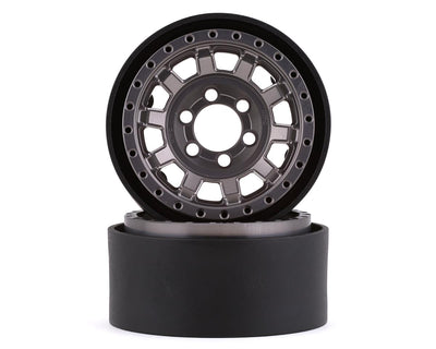VPS07782 KMC KM236 Tank 1.9" Beadlock Crawler Wheels (Grey) (2)