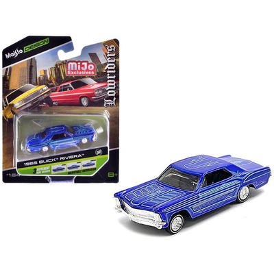 Maisto 15494-23D 1:64 MD Mijo Lowriders- Buick 1965 Rivera LTD 3,600 BL