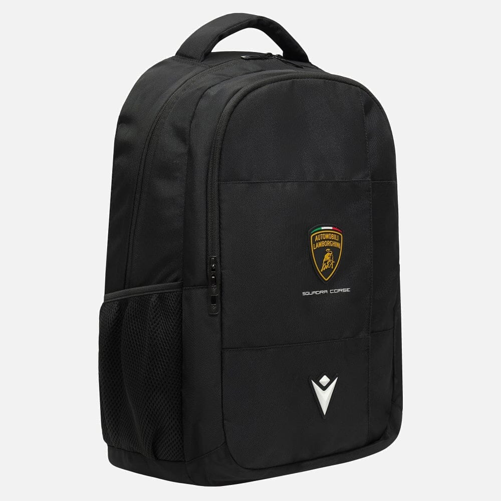 400023080001 Automobili Lamborghini Squadra Corse Backpack - Black