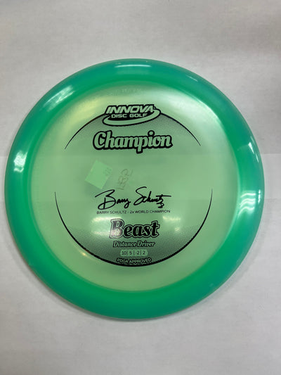 Innova Champion Beast Distance Driver Clear Green