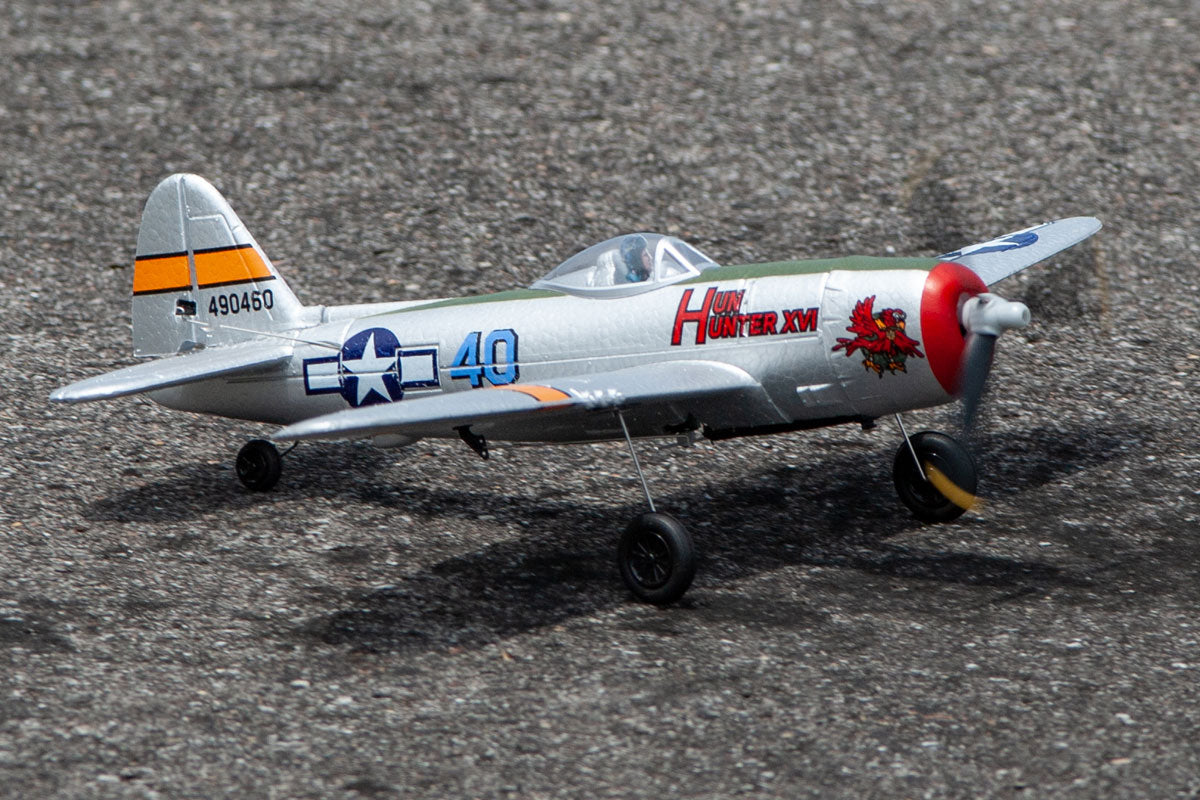 RGRA1307  P-47 Thunderbolt Micro RTF Airplane with PASS (Pilot Assist Stability Software) System