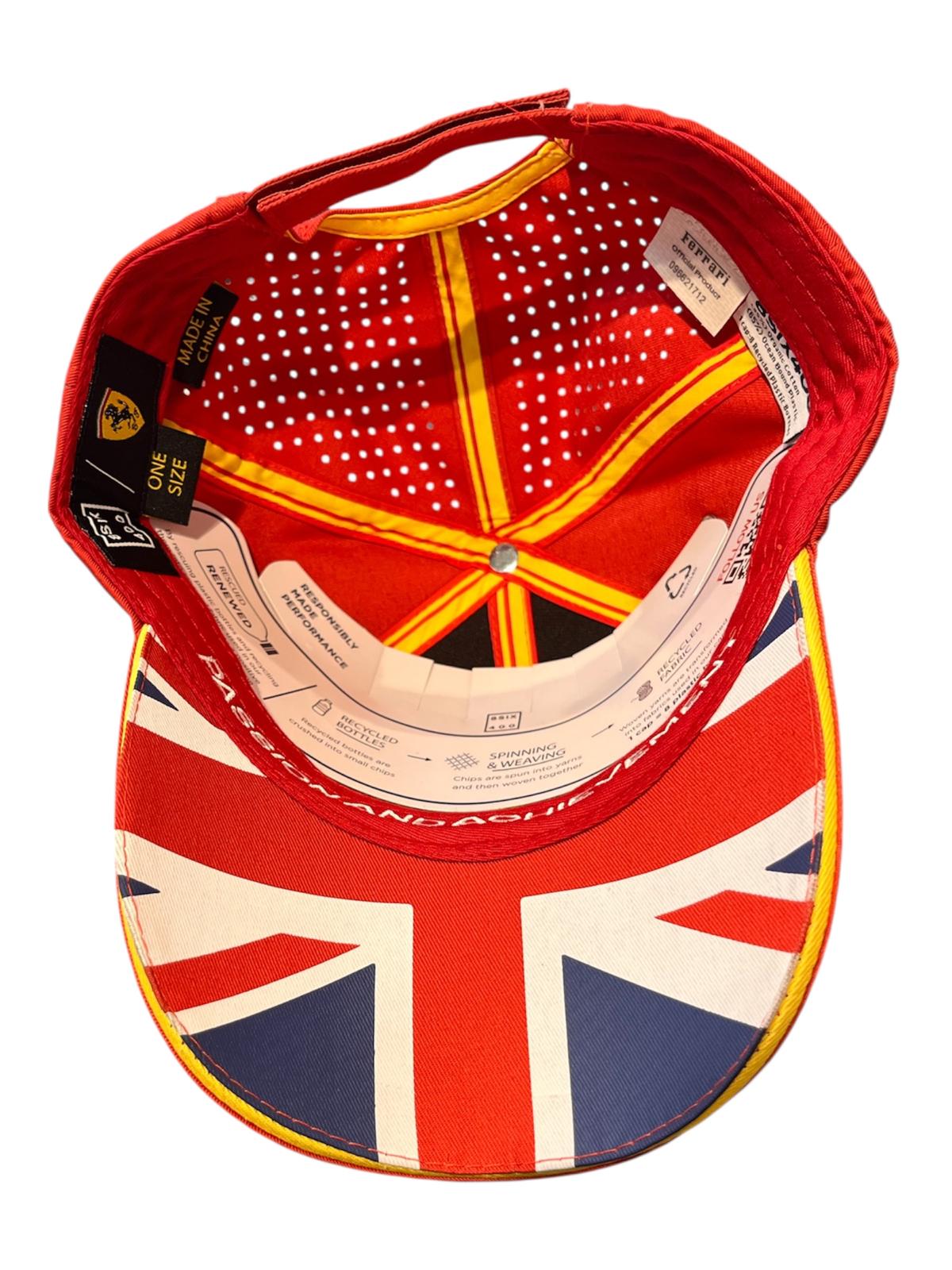 U2707 Scuderia Ferrari HyperCar Le Mans 2024 499P "51" Limited Edition Calado Team Hat - Red