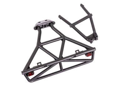 6836X Bumper, rear / bumper mount (fits Slash® 4X4) (for LED light kit installation)