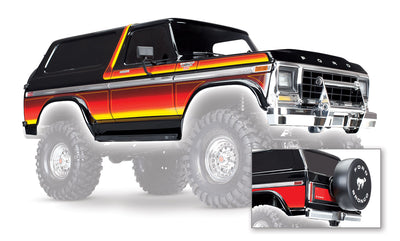 8010X Body Bronco, W/Decals
