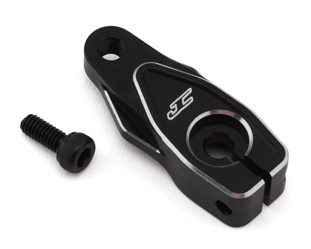 JCO5270-2 JConcepts RC10B7 16.5mm Aluminum Clamping Servo Horn (Black) (25T-Futaba/Savox/ProTek)