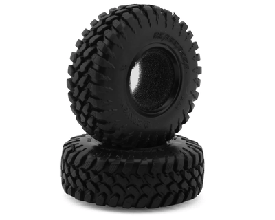 PBTFXBZK1AK Pit Bull Tires 1.0" Braven Berserker Micro Crawler Tires (2) (Alien) w/Foam Inserts