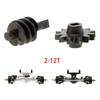 MEUS Racing SCX24 Isokinetic Front Axle Differential Gear 2/12T Not Fit for SCX24 Stock Axles