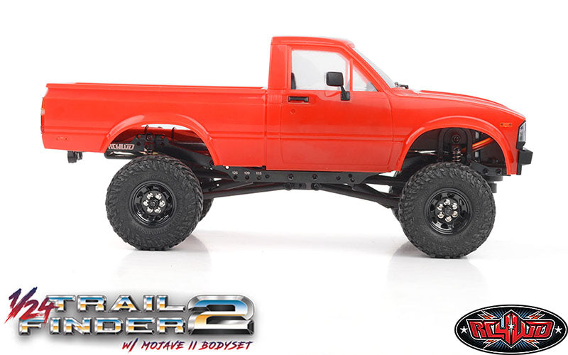 Z-RTR0053 RC4WD 1/24 Trail Finder 2 RTR W/ Mojave II Hard Body Set (Red)