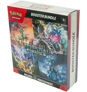188-85319 Pokemon Scarlet & Violet #5 Temporal Forces Booster Bundle