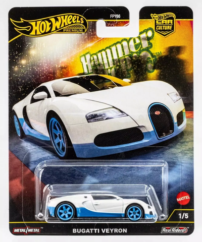 HWFPY86-961F 1:64 Car Cultures 2024 F Case Hammer Drop Bugatti Veyron