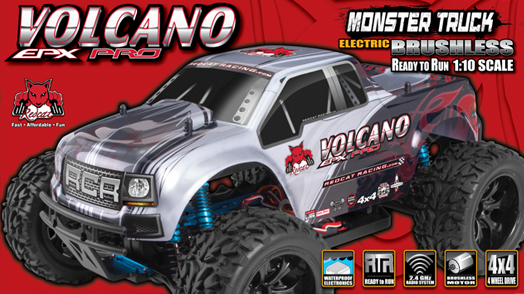 volcano epx monster truck