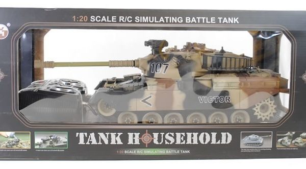 1/20 SCALE AIRSOFT BB USA M60 RC TANK 