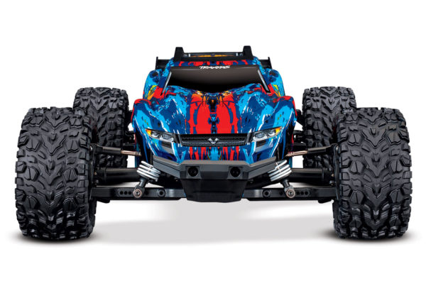 traxxas rustler 4x4 vxl red